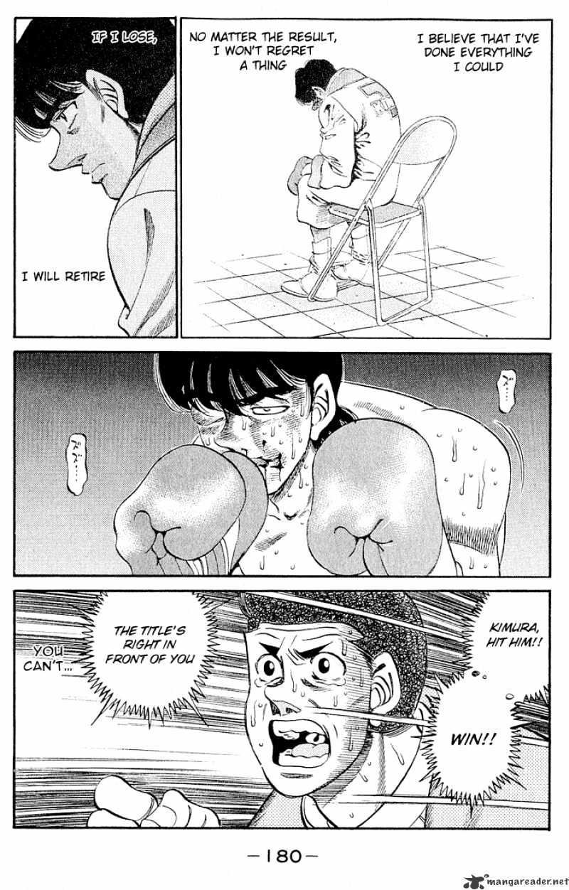 Hajime no Ippo: Fighting Spirit, Chapter 287 image 09